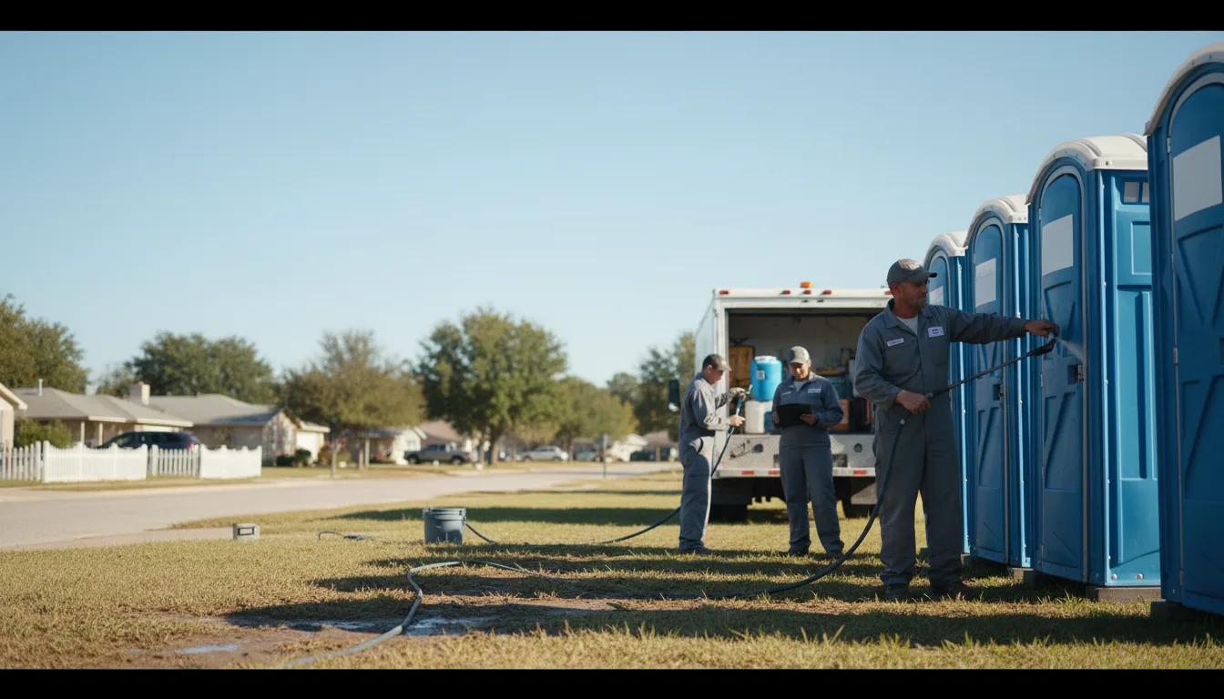 Long-Term Portable Toilet Rental in Eva, TN near me